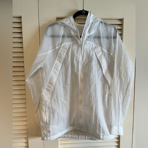Lululemon white mesh jacket
